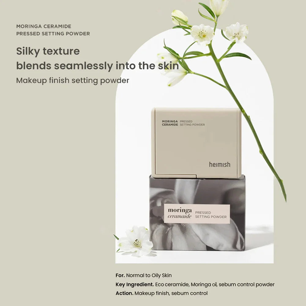 Heimish - Moringa Ceramide Pressed Setting Powder, detailfoto 3