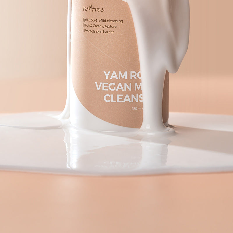 Isntree - Yam Root Vegan Milk Cleanser, productfoto 3
