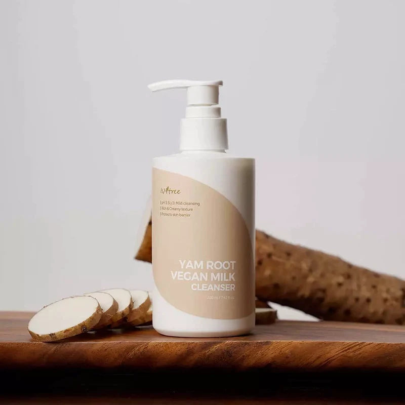 Isntree - Yam Root Vegan Milk Cleanser, vooraanzicht 2