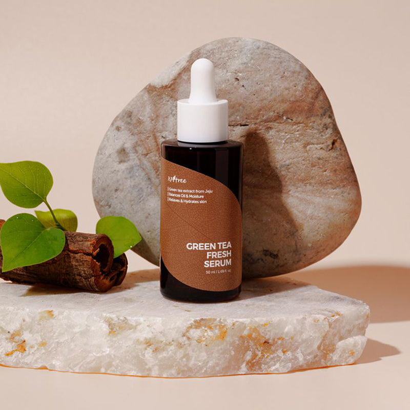 Isntree - Green Tea Fresh Serum, vooraanzicht