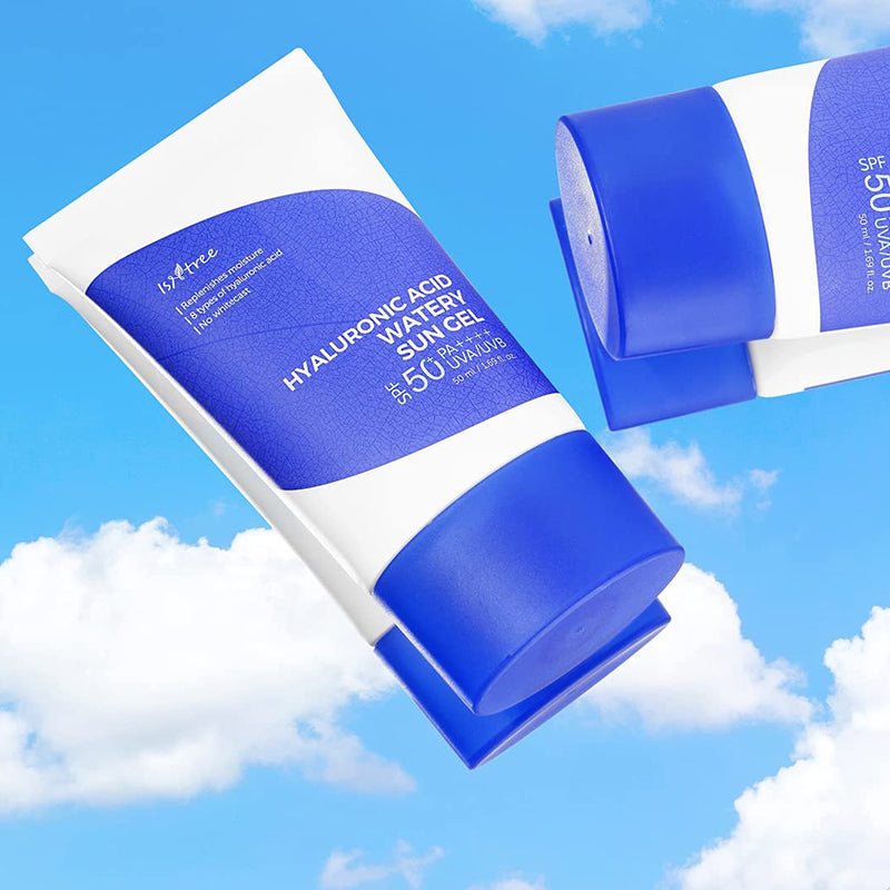 Isntree - Hyaluronic Acid Watery Sun Gel SPF50+ PA++++, productfoto 2