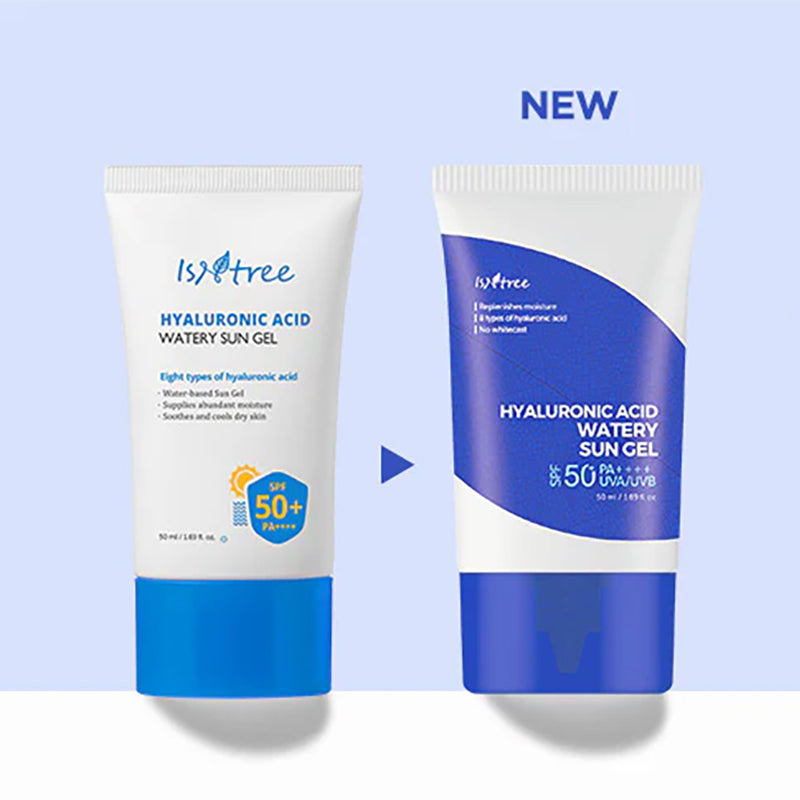 Isntree - Hyaluronic Acid Watery Sun Gel SPF50+ PA++++, detailfoto