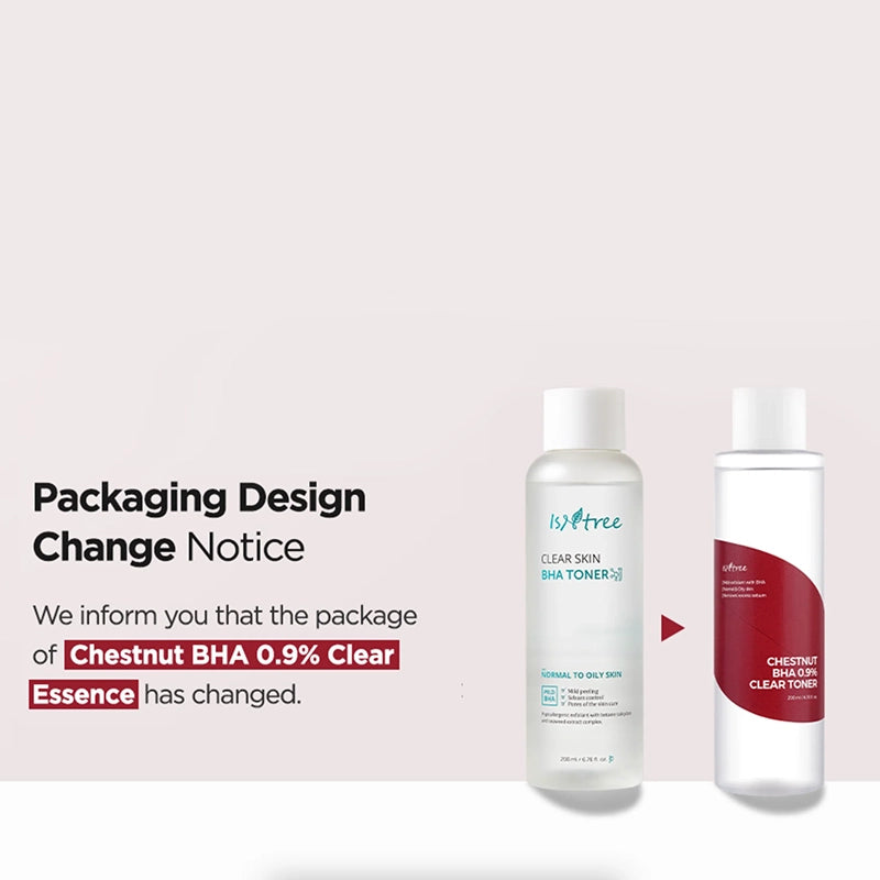 Isntree - Chestnut BHA 0.9% Clear Toner, detailfoto