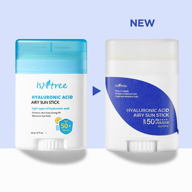 Isntree - Hyaluronic Acid Airy Sun Stick SPF50+ PA++++, detailfoto