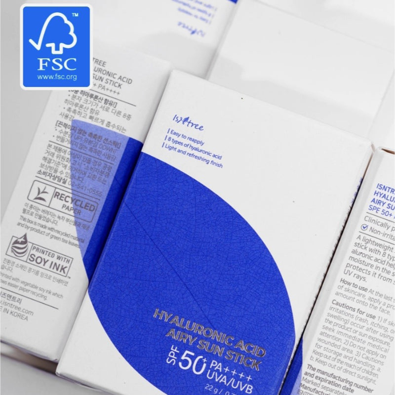 Isntree - Hyaluronic Acid Airy Sun Stick SPF50+ PA++++, productfoto 4