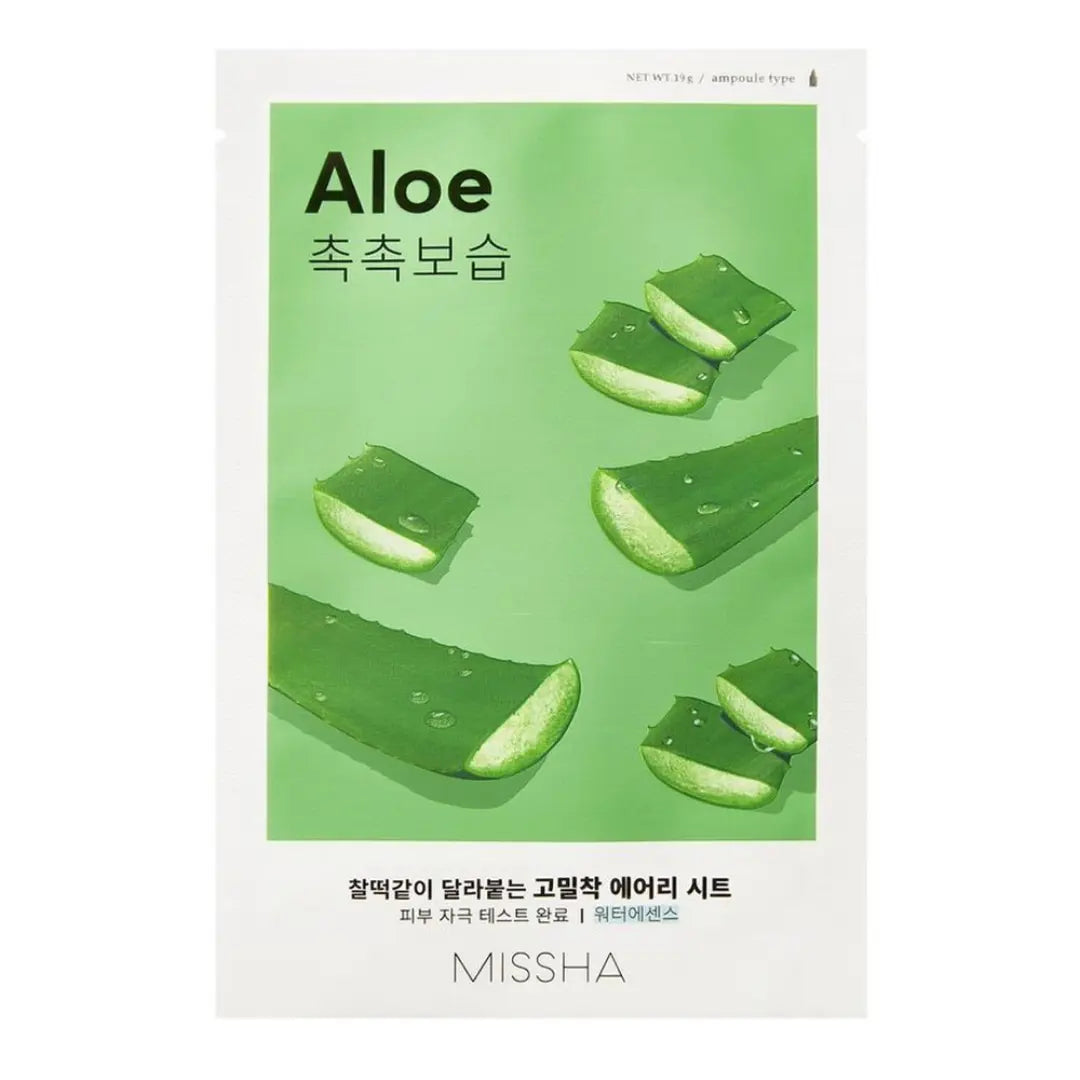 Missha - Airy Fit Sheet Mask - Aloe, productfoto