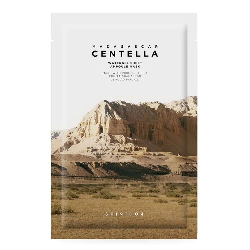 SKIN1004 - Madagascar Centella Watergel Sheet Ampoule Mask, productfoto