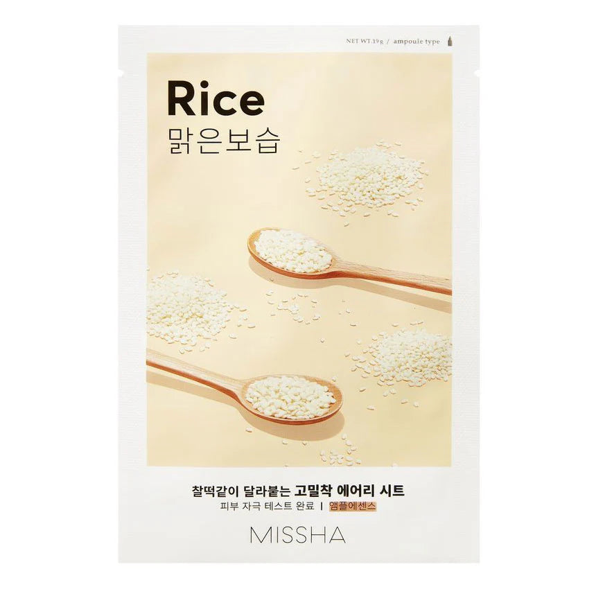 Missha - Airy Fit Sheet Mask - Rice, productfoto