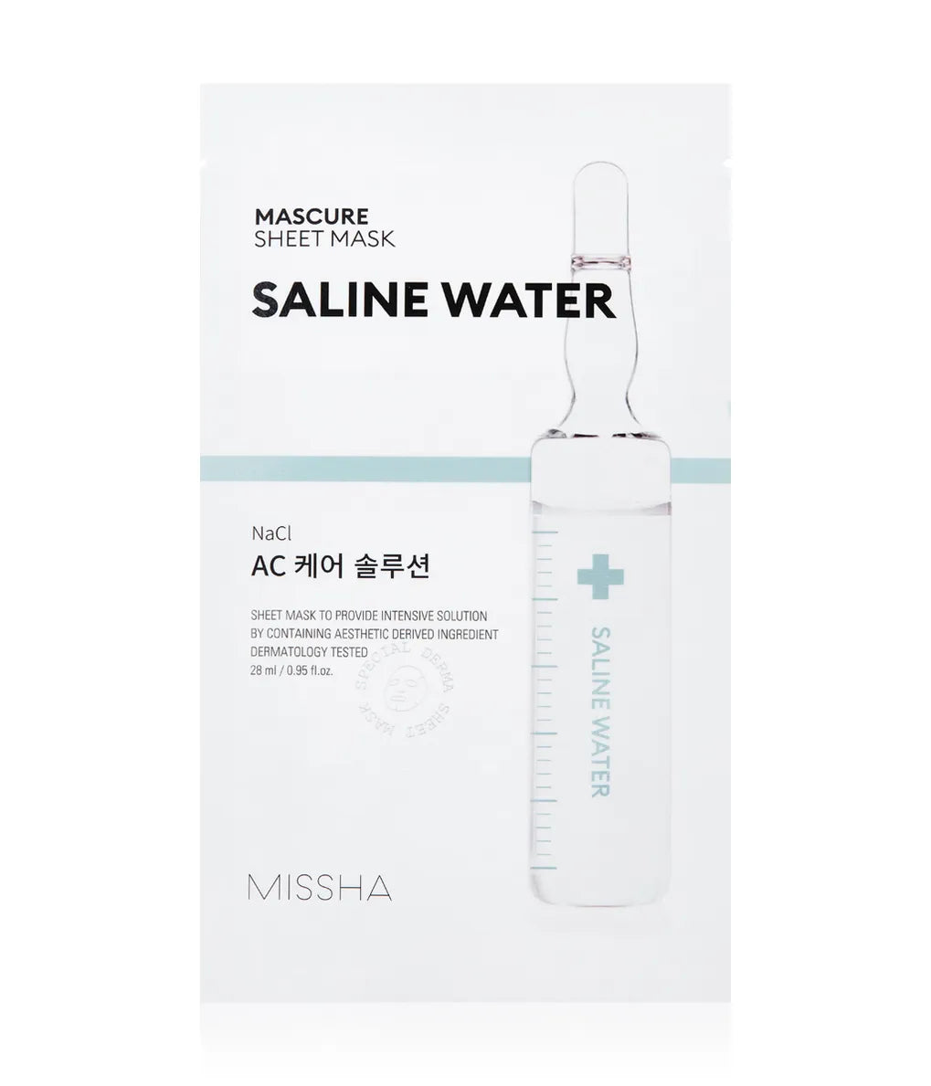 Missha - Mascure Saline Water AC Mask, productfoto