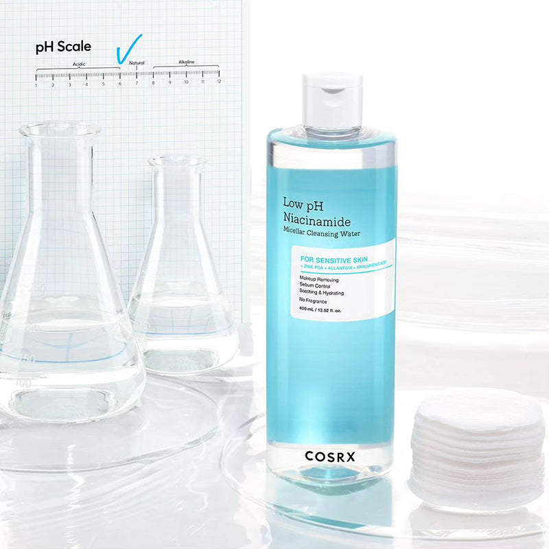 COSRX - Low pH Niacinamide Micellar Cleansing Water, detailfoto