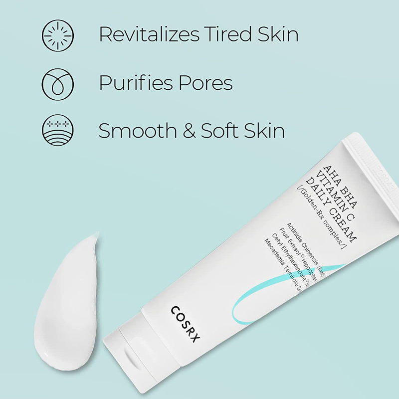 COSRX - Refresh AHA BHA VITAMIN C Daily Cream, detailfoto 2