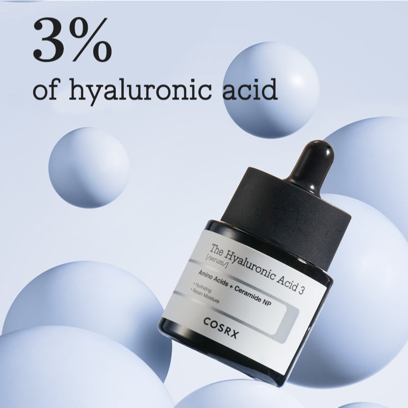 COSRX - The Hyaluronic Acid 3 Serum, detailfoto