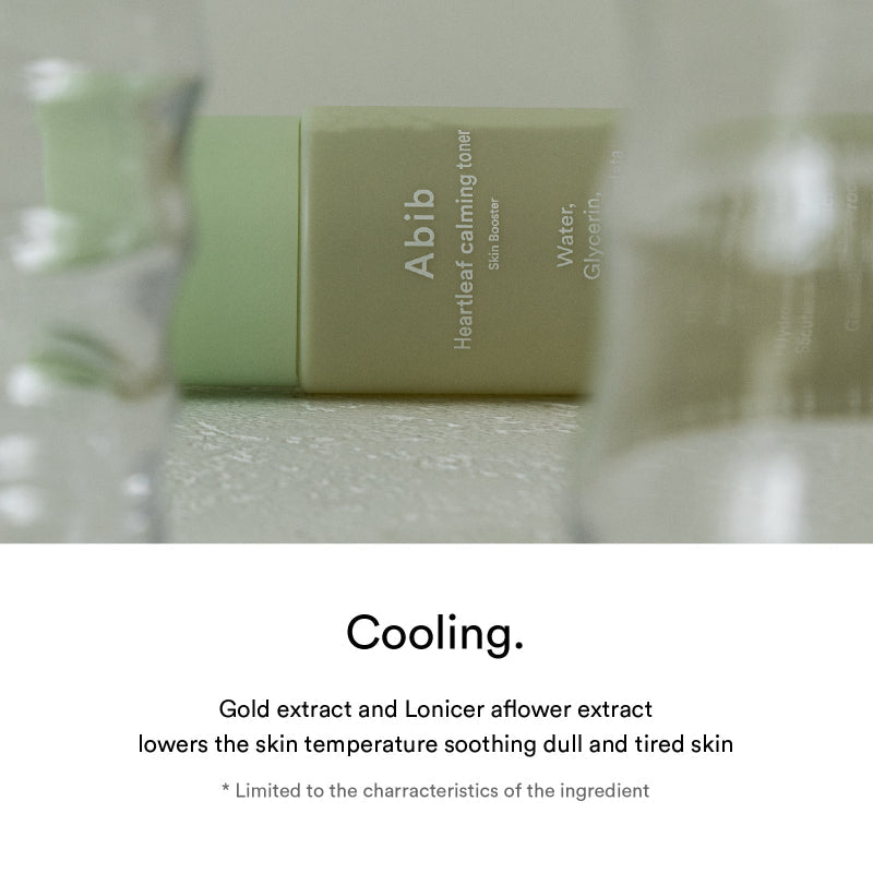 Abib - Heartleaf Calming Toner Skin Booster, detailfoto