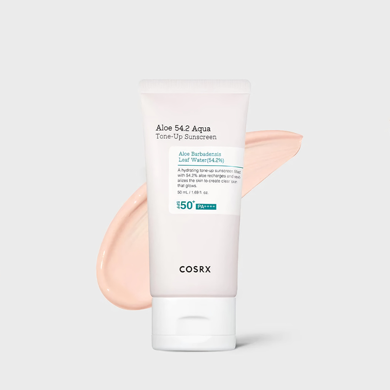 COSRX - Aloe 54.2 Aqua Tone-Up Sunscreen, vooraanzicht