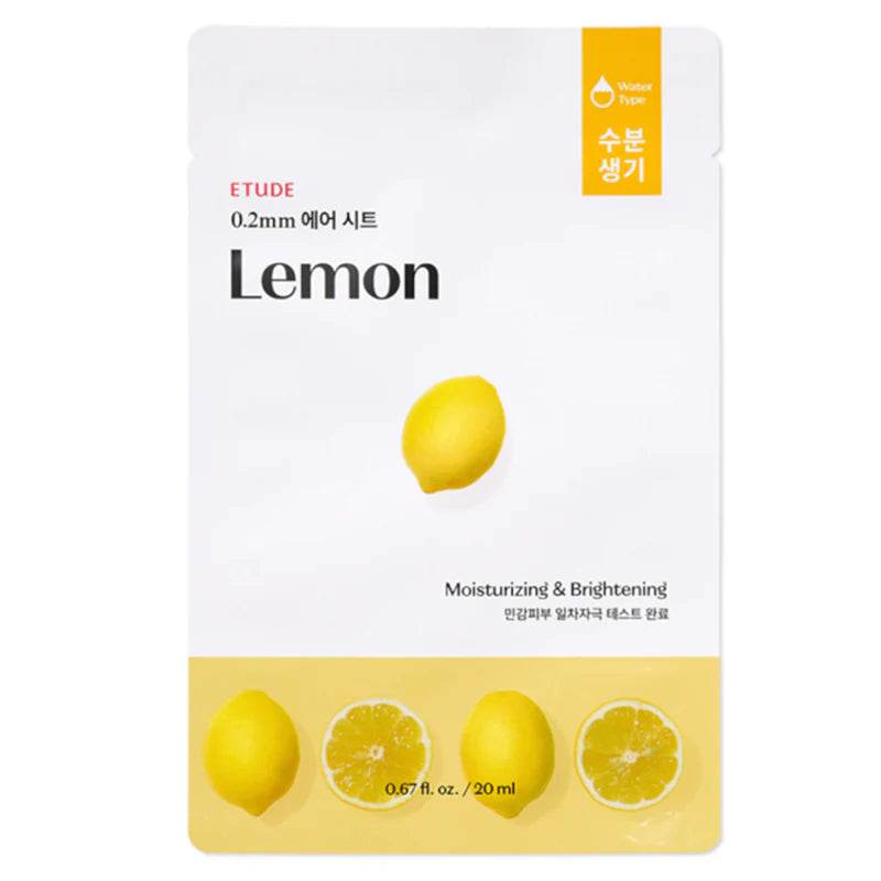 ETUDE - 0.2 Therapy Air Mask - Lemon, productfoto