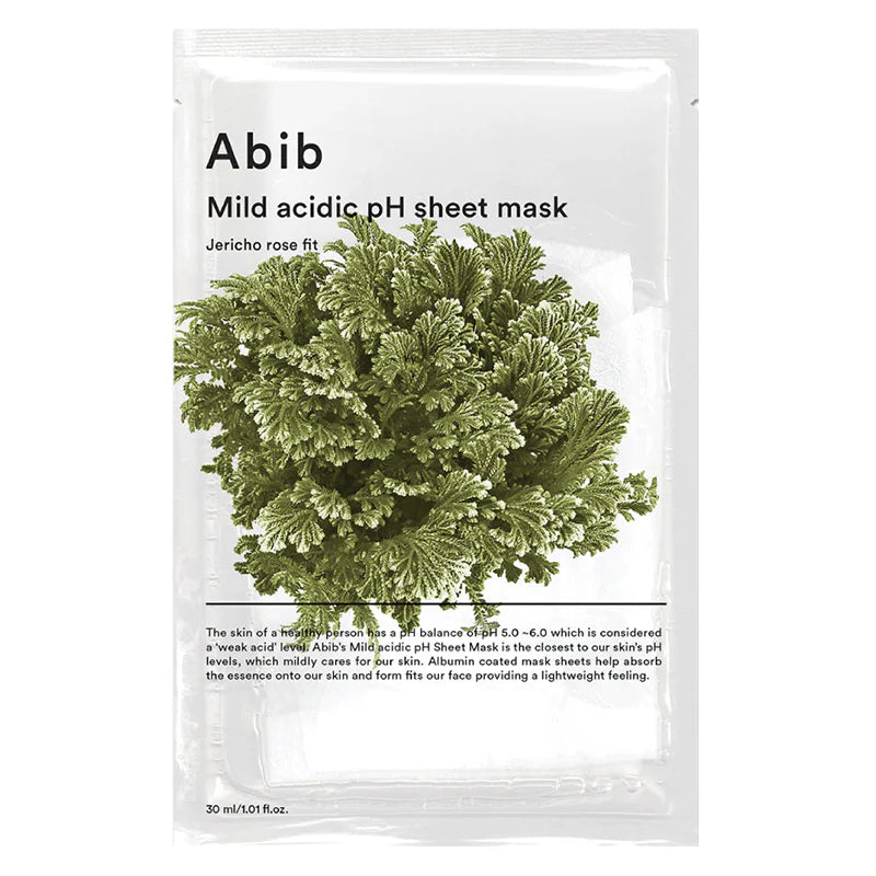 Abib - Mild Acidic pH Sheet Mask - Jericho Rose Fit, productfoto
