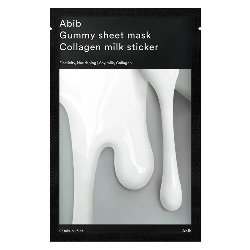 Abib - Gummy Sheet Mask - Collagen Milk Sticker, productfoto