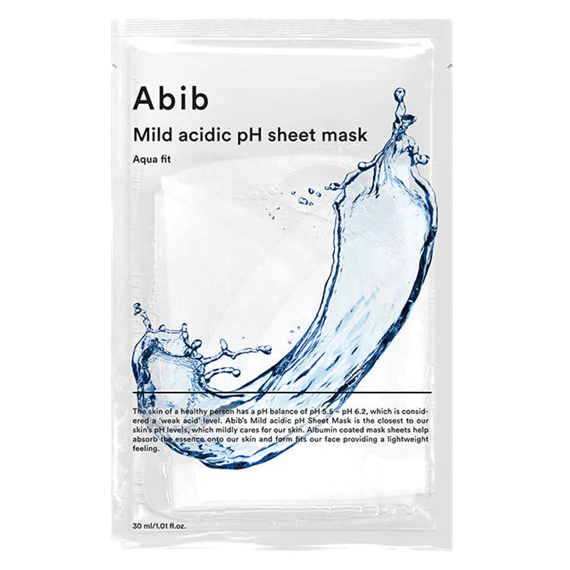 Abib - Mild Acidic pH Sheet Mask - Aqua Fit, productfoto