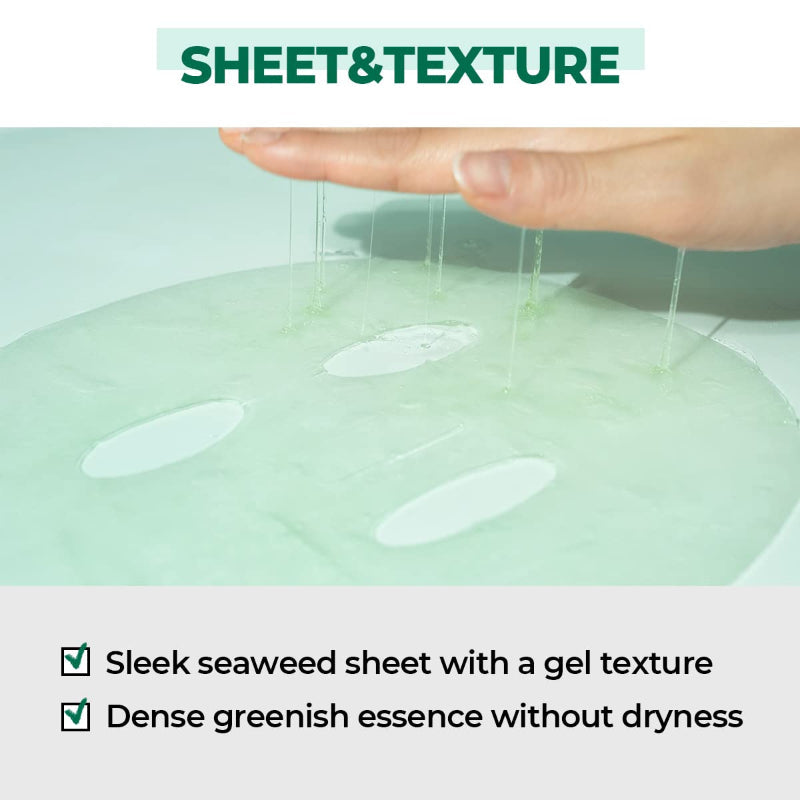 Numbuzin - No.1 Dewy Glow Spa Sheet Mask, detailfoto