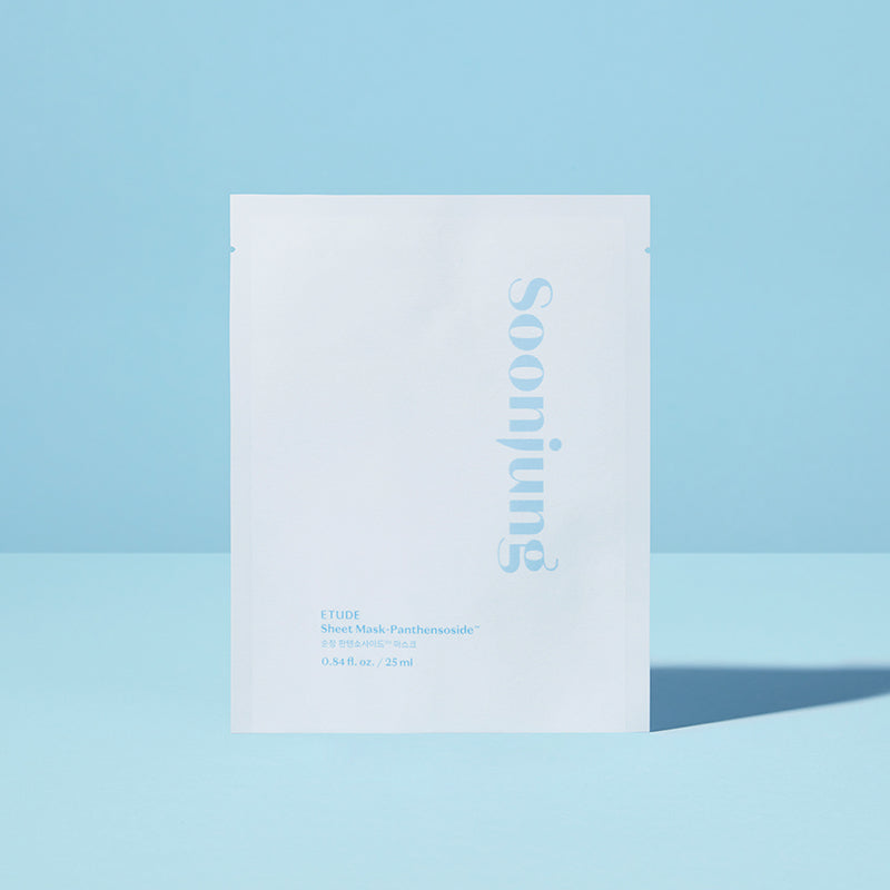 ETUDE - SoonJung Panthensoside Sheet Mask, vooraanzicht