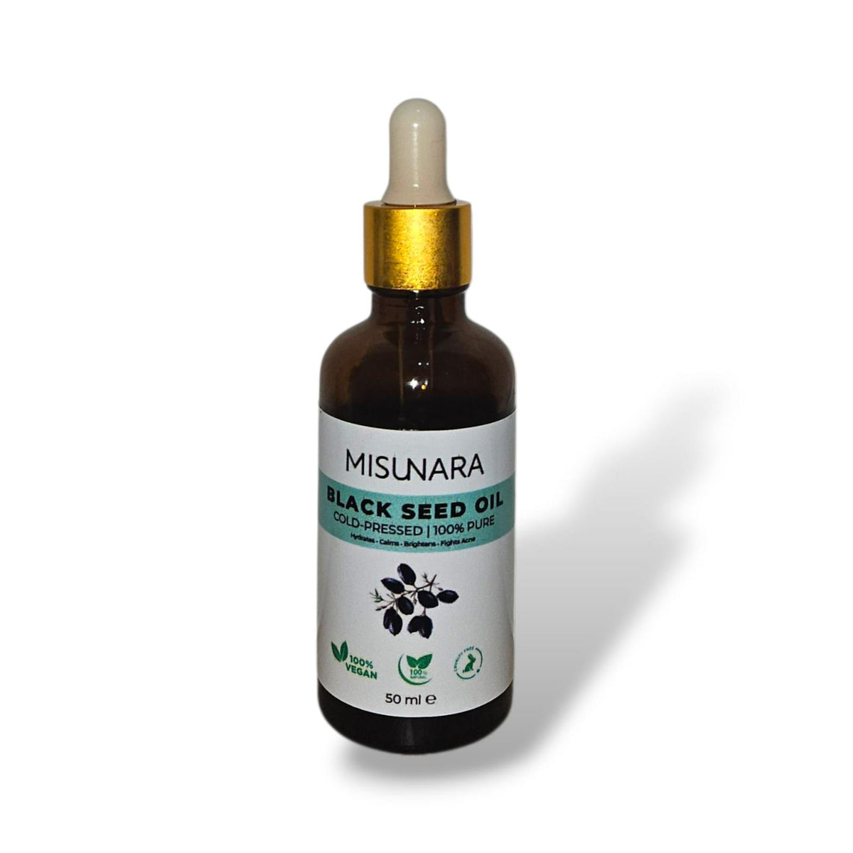 Misunara - Zwarte Zaad Olie - Small, productfoto