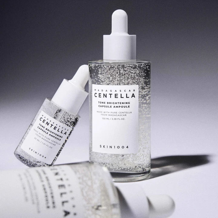 SKIN1004 - Madagascar Centella Tone Brightening Capsule Ampoule, sfeerfoto