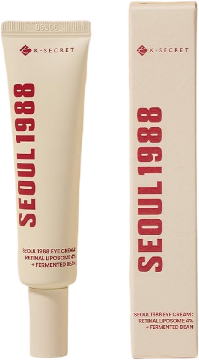 KSECRET - SEOUL 1988 Eye Cream: Retinal Liposome 4% + Fermented Bean, productfoto