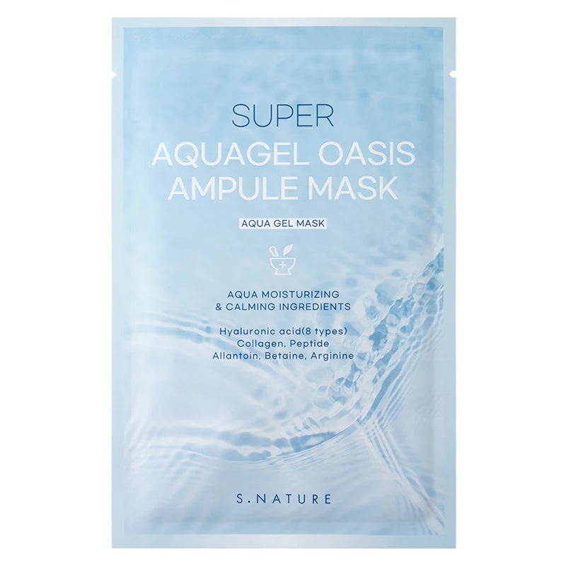 S.nature - Super Aquagel Oasis Ampule Mask Set, productfoto