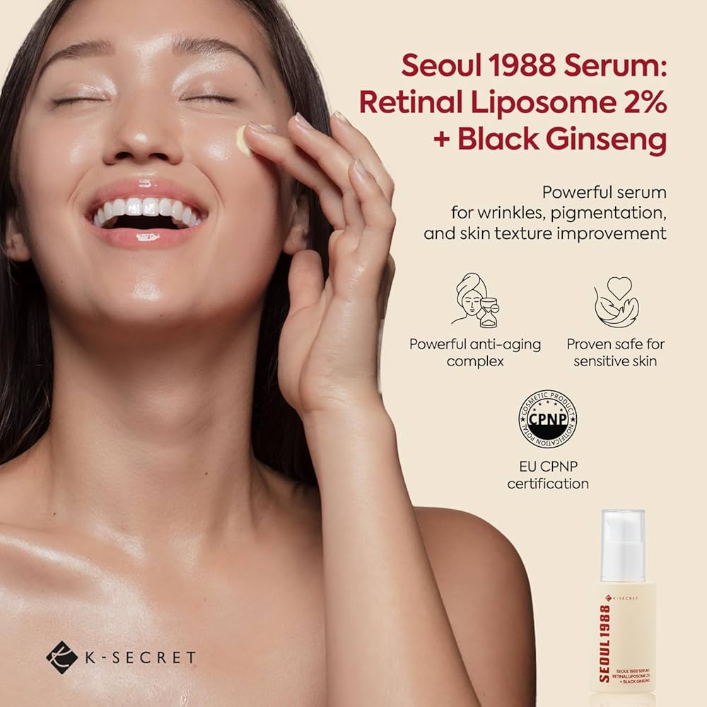 KSECRET - Seoul 1988: Retinal Liposome 2% + Black Ginseng, detailfoto