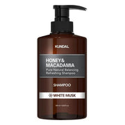 KUNDAL - Honey & Macadamia Pure Natural Balancing Refreshing Shampoo - White Musk, productfoto
