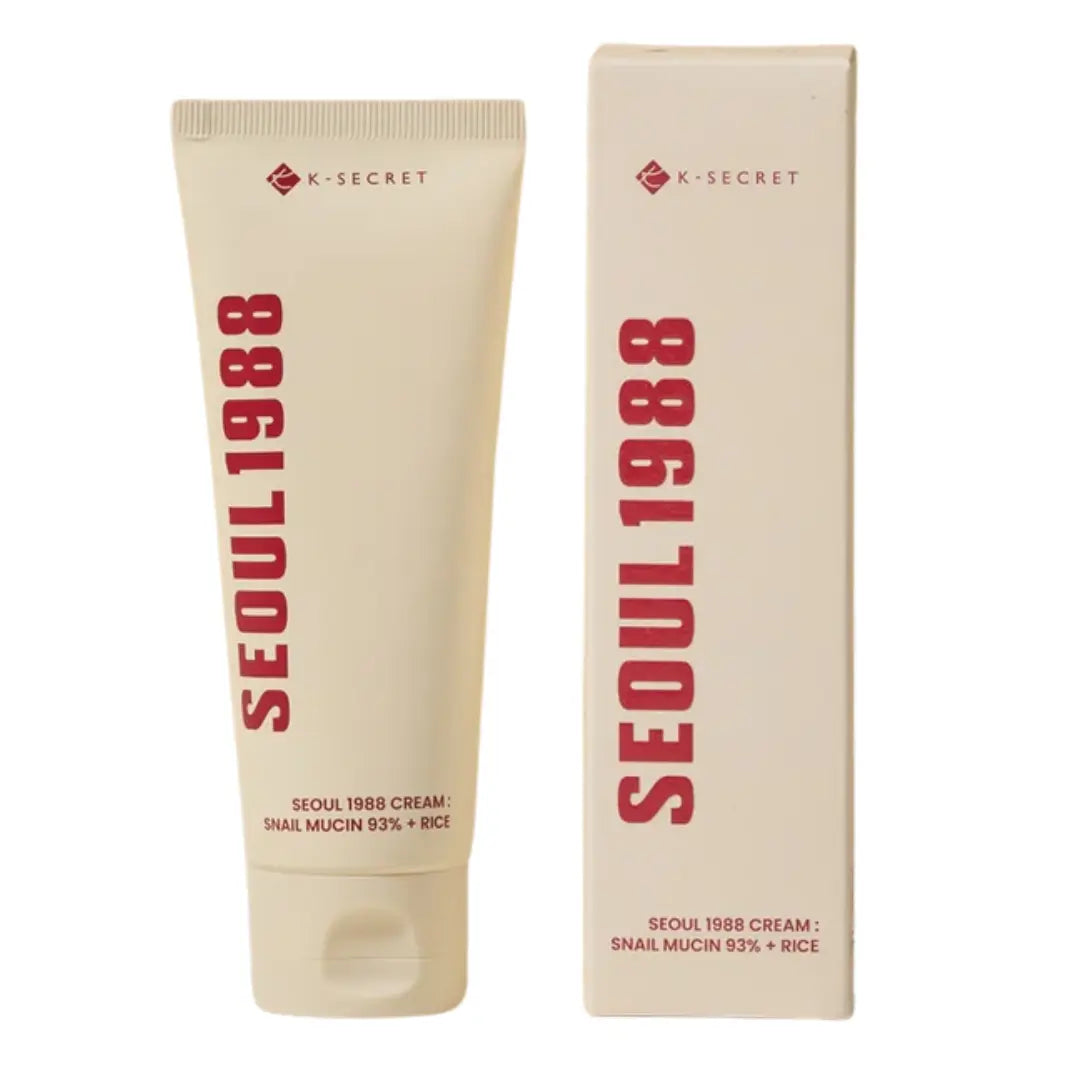 KSECRET - Seoul 1988 Cream: Snail Mucin 93% + Rice, productfoto