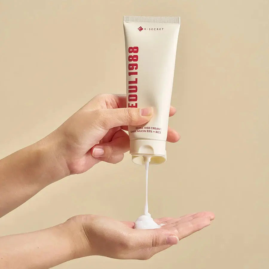 KSECRET - Seoul 1988 Cream: Snail Mucin 93% + Rice, sfeerfoto