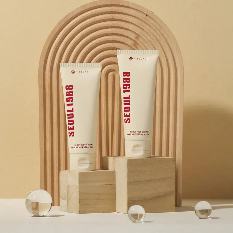 KSECRET - Seoul 1988 Cream: Snail Mucin 93% + Rice, detailfoto