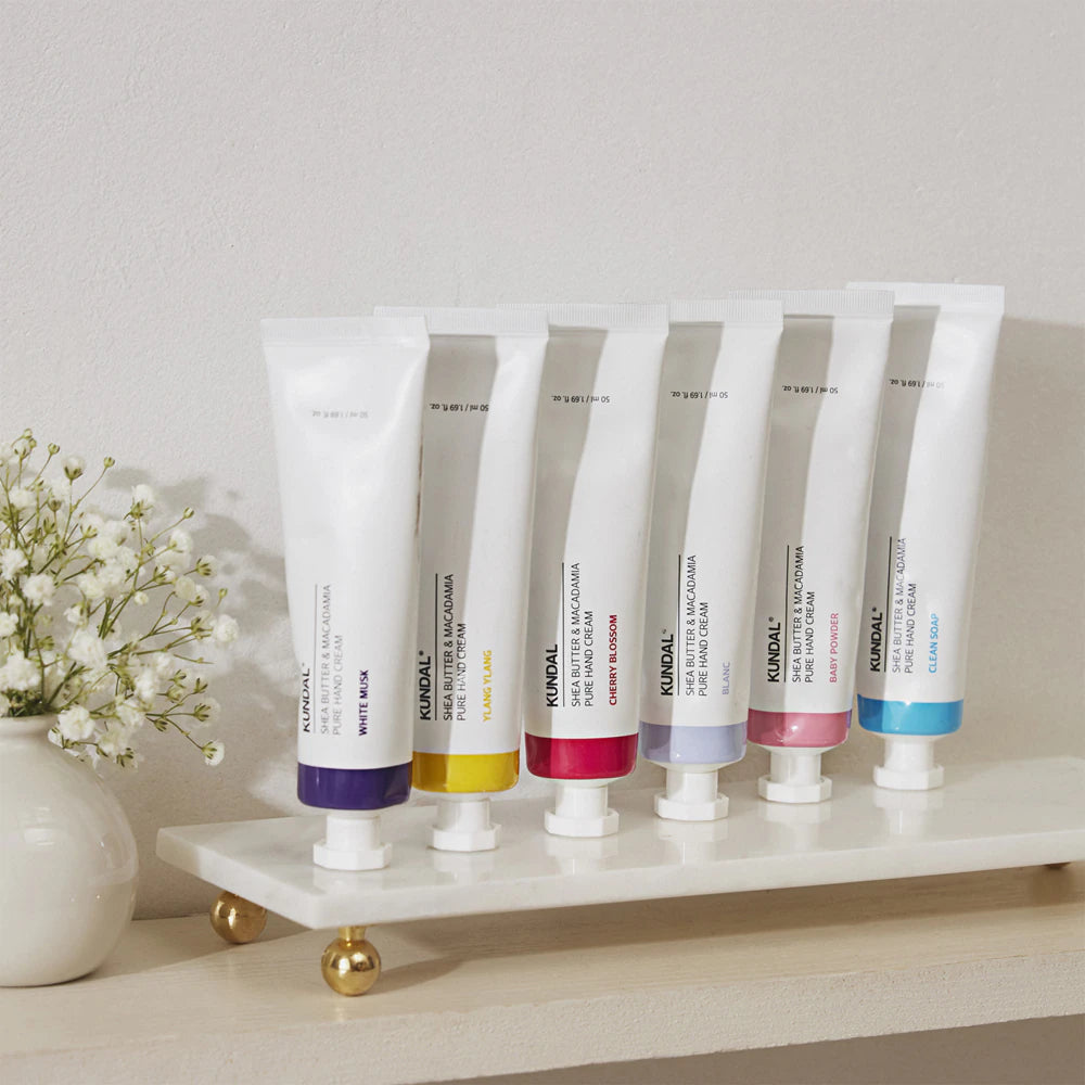 KUNDAL - Shea Butter & Macadamia Pure Hand Cream, detailfoto
