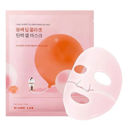 ROUND LAB - Camellia Deep Collagen Firming Gel Mask, productfoto