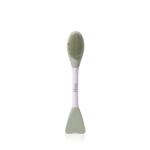 Ilso - Dual Clean Brush – 3‑in‑1 siliconen gezichtsborstel, productfoto