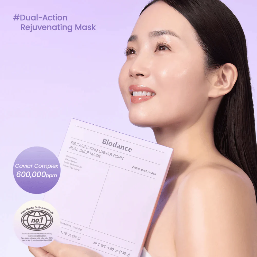 BIODANCE - Rejuvenating Caviar PDRN Real Deep Mask, sfeerfoto