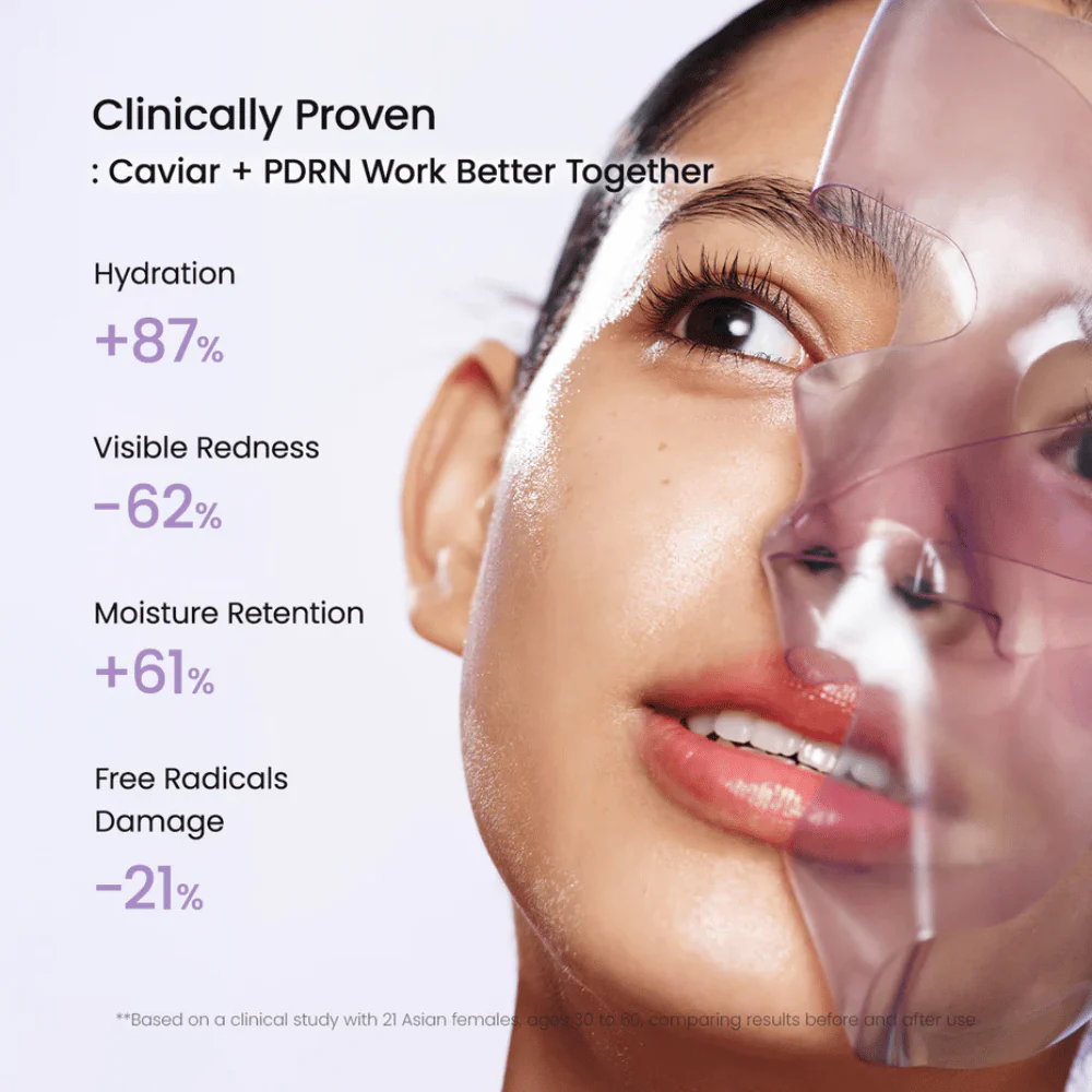 BIODANCE - Rejuvenating Caviar PDRN Real Deep Mask, detailfoto 5