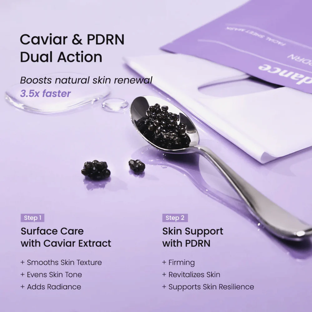 BIODANCE - Rejuvenating Caviar PDRN Real Deep Mask, detailfoto 6