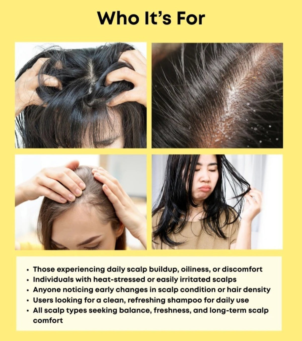 NINE LESS - Root-Biome Caffeine Scalp Shampoo, detailfoto 2