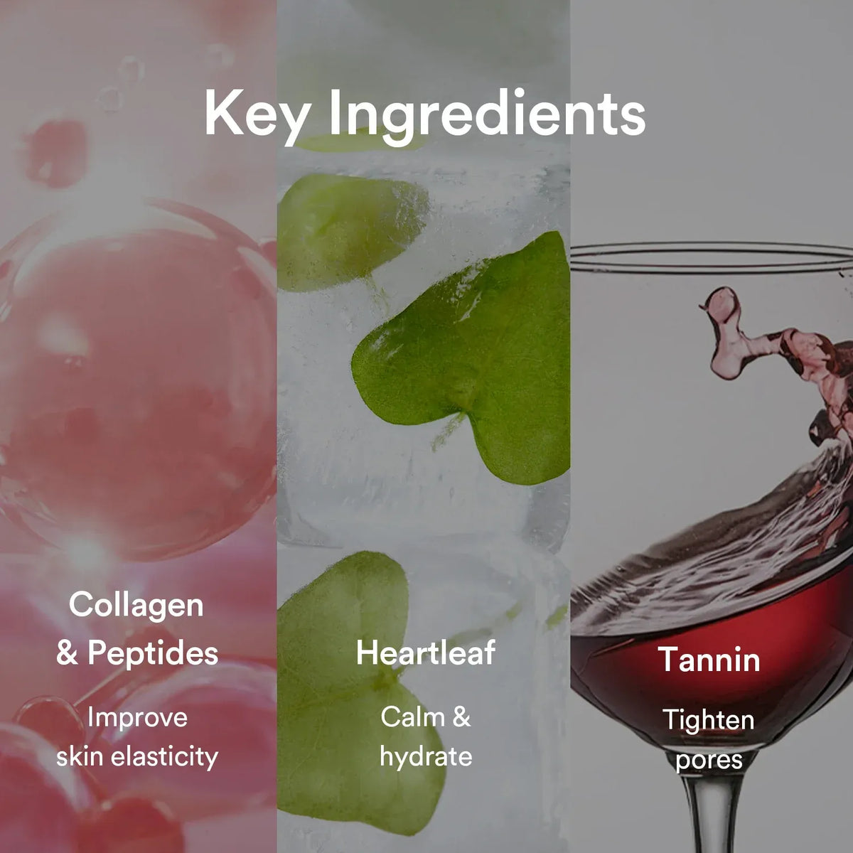 Abib - Collagen Gel Mask Heartleaf Jelly, detailfoto 2